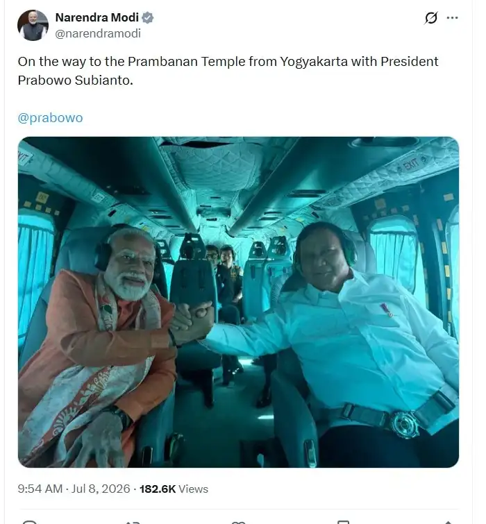 India Launches Restoration Project for Prambanan Temple in Indonesia