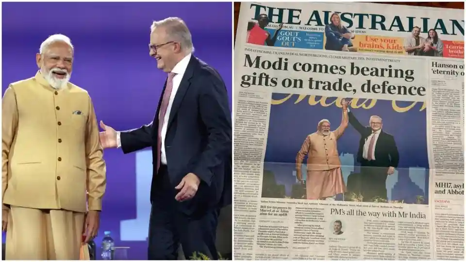 PM Modi Dominates Australian Headlines After Historic Visit