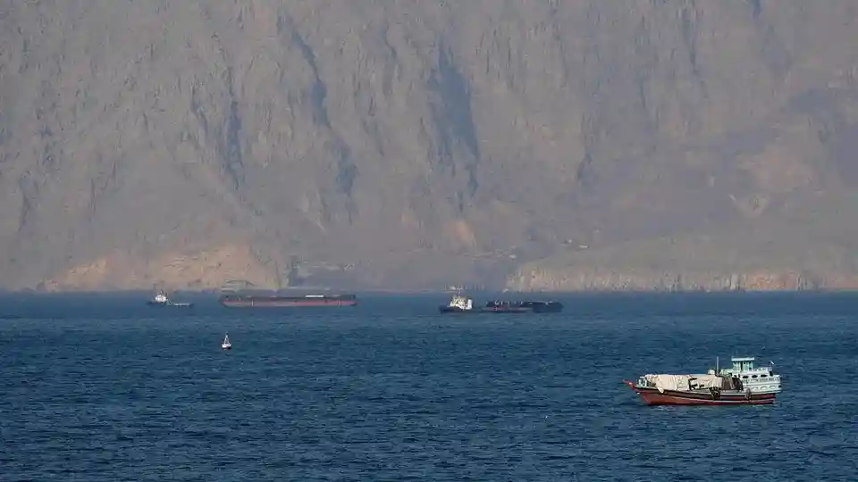 Iranian strikes hit UAE tankers in Strait of Hormuz, killing Indian crew