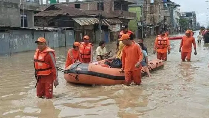 Tripura floods displace 11,000, damage 4,000 homes in 3 districts